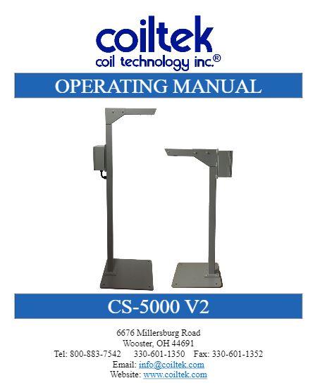 CS-5000-V2 manual cover