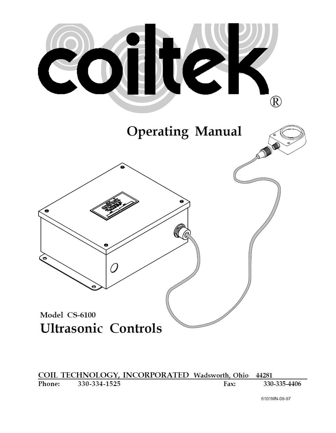 CS-6100 manual cover